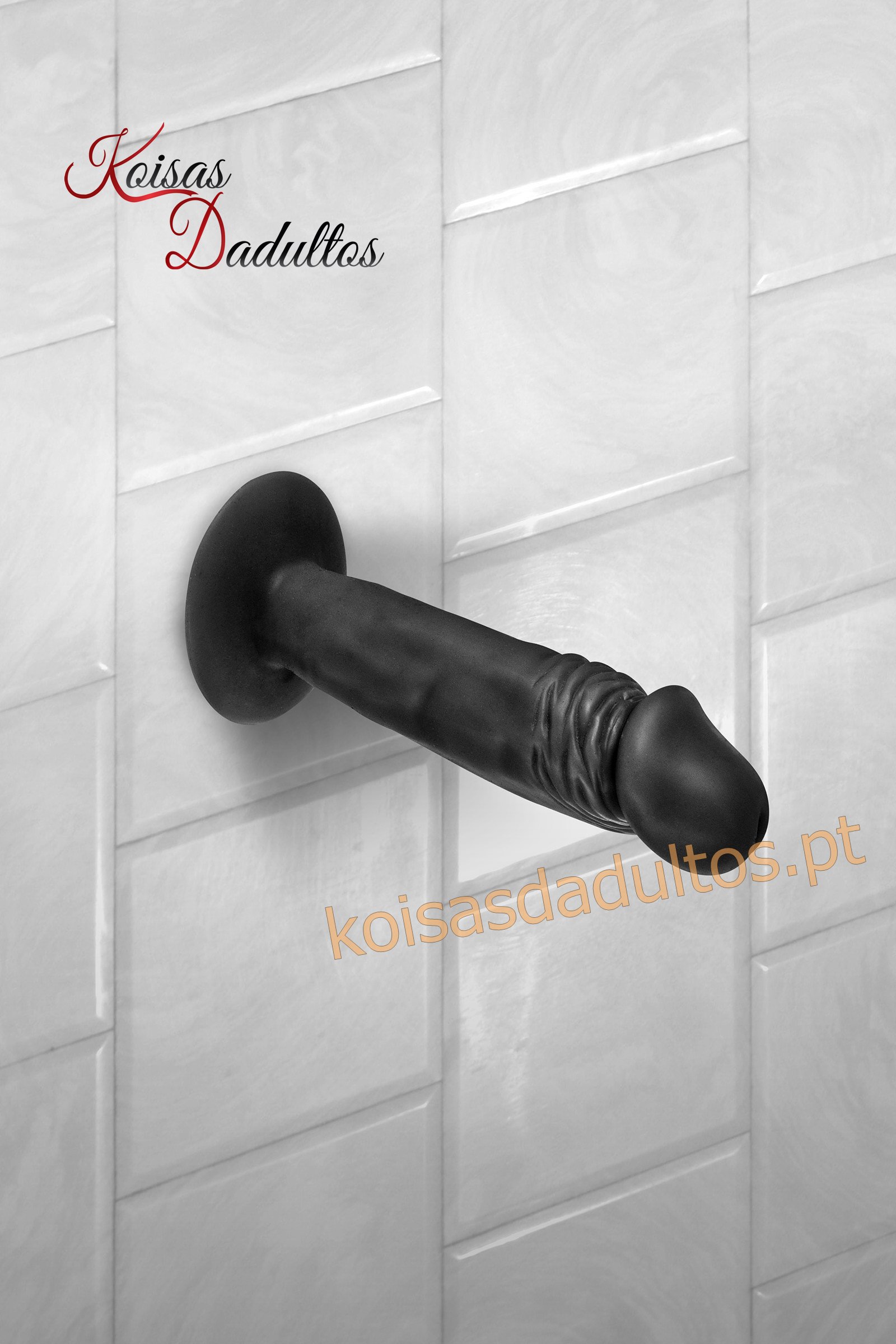 SEXTOY MULHER Dong Realístico Zack Black  Dong Realístico Zack Black 