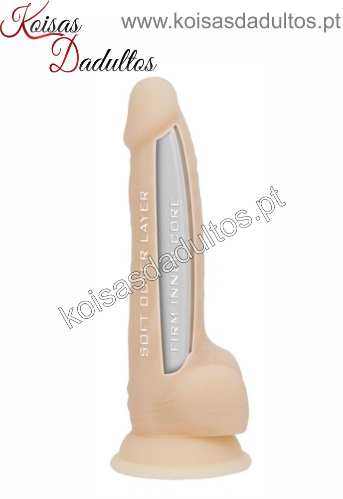SEXTOY MULHER Dong Silicone Dupla Densidade 20 cm Dong Silicone Dupla Densidade 20 cm