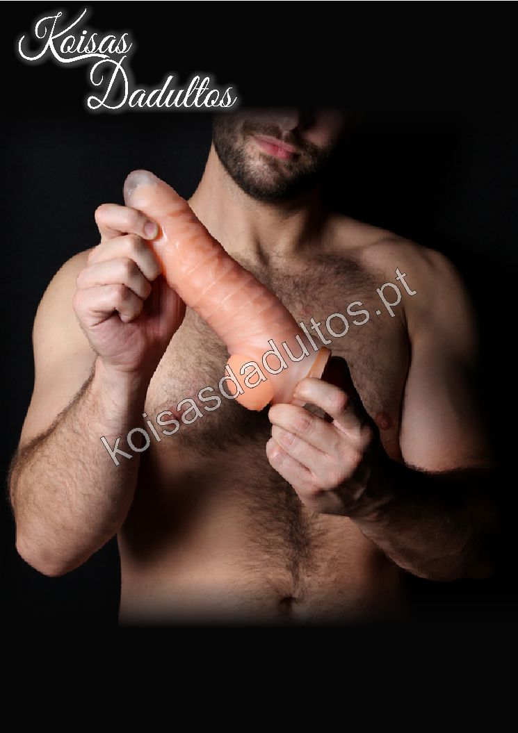 DONGS DILDOS Realisticos KIT DONG C/ VENTOSA + MANGA KIT DONG C/ VENTOSA + MANGA