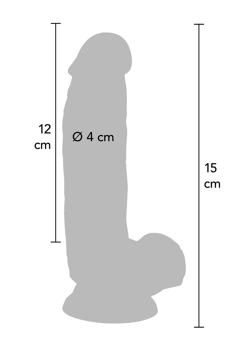 DONGS DILDOS Toy Joy Get Real Dildo 15 cm Toy Joy Get Real Dildo 15 cm