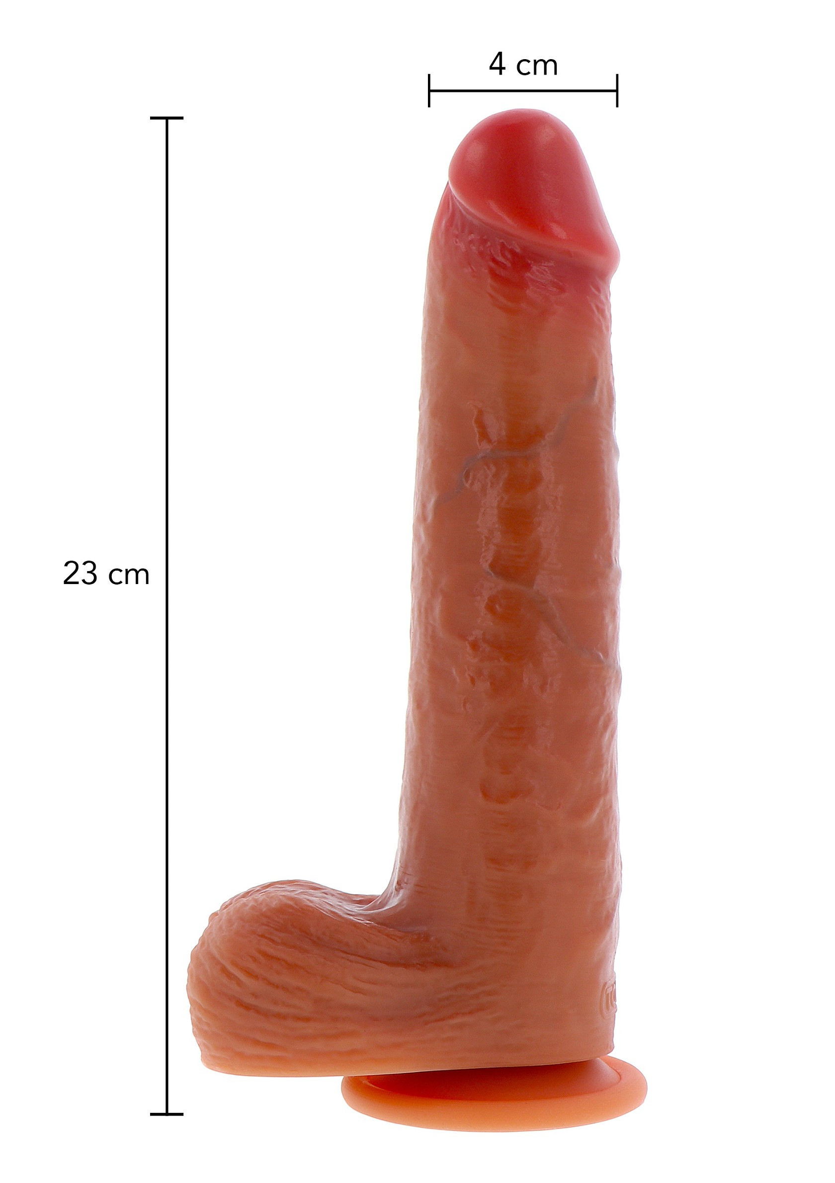 DONGS DILDOS Get Real Foreskin Dildo 23 cm Get Real Foreskin Dildo 23 cm