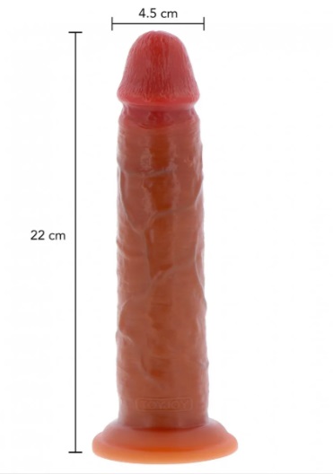 DONGS DILDOS Get Real Foreskin Dong 22 cm Get Real Foreskin Dong 22 cm
