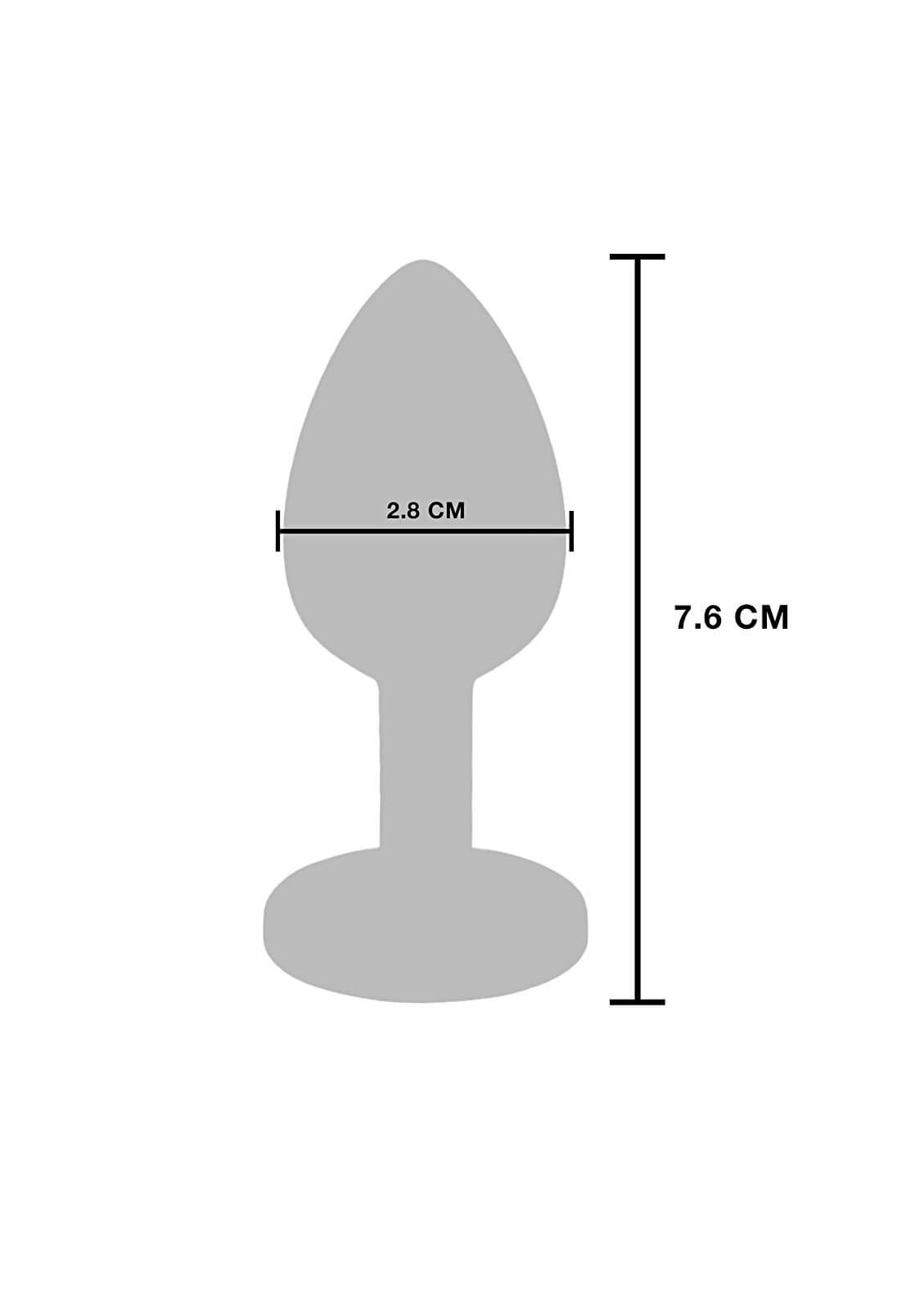 EXPLORA&Ccedil;&Atilde;O &Iacute;NTIMA Plug Vibrat&oacute;rio Glider S Plug Vibrat&oacute;rio Glider S
