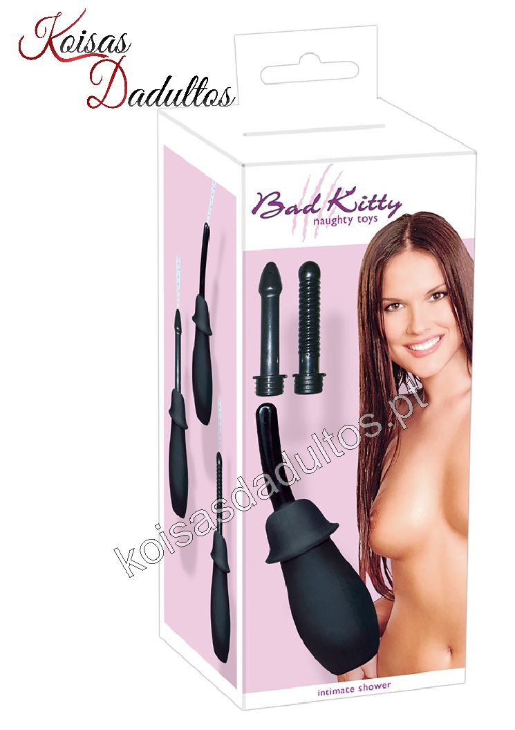 ANAL Clister Limpeza com 3 Adaptadores Clister Limpeza com 3 Adaptadores