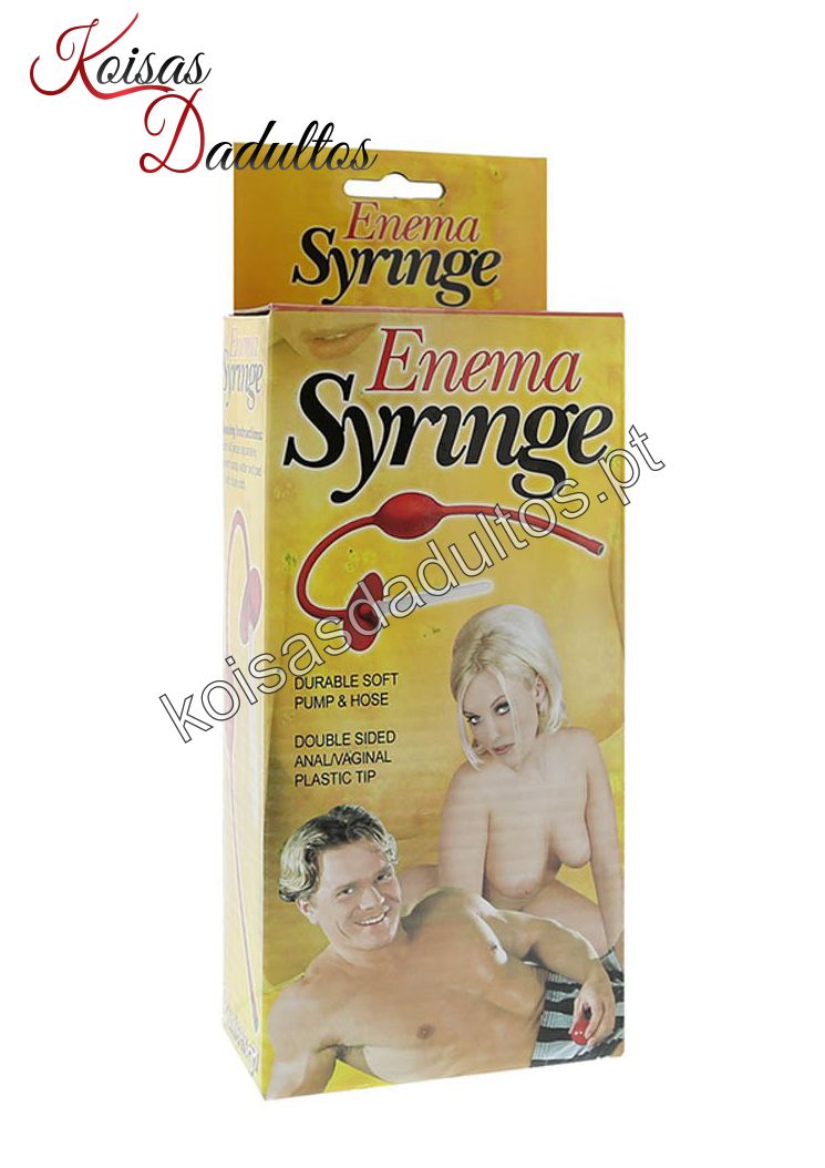FARMÁCIA ERÓTICA Clister Enema Syringe Clister Enema Syringe