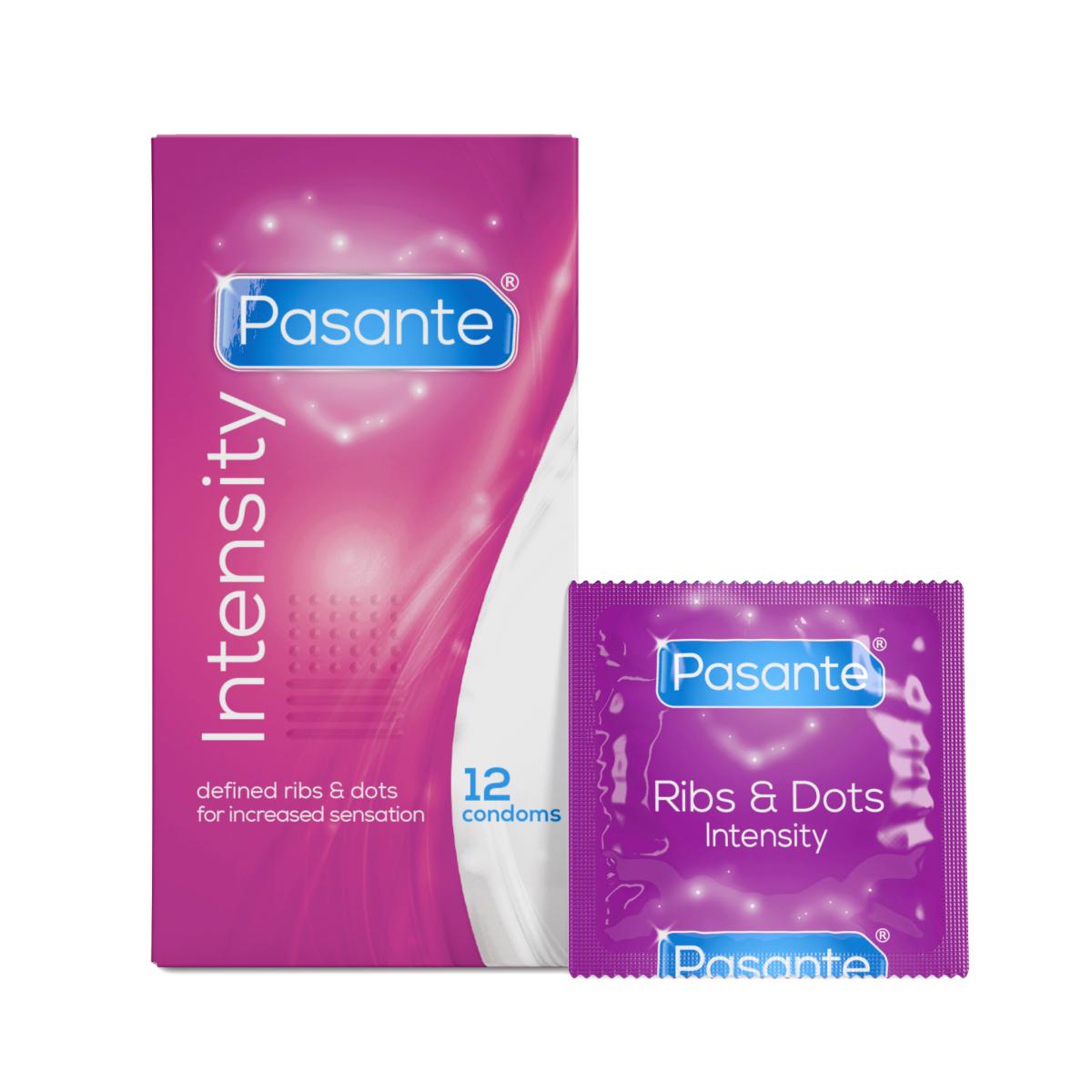 Preservativos Pasante Intensity 12 un