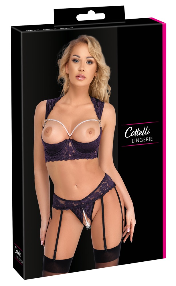 LINGERIE Lingerie Mulher Conjuntos Cinto de Ligas Conjunto Cinto de Ligas 85B/L Conjunto Cinto de Ligas 85B/L