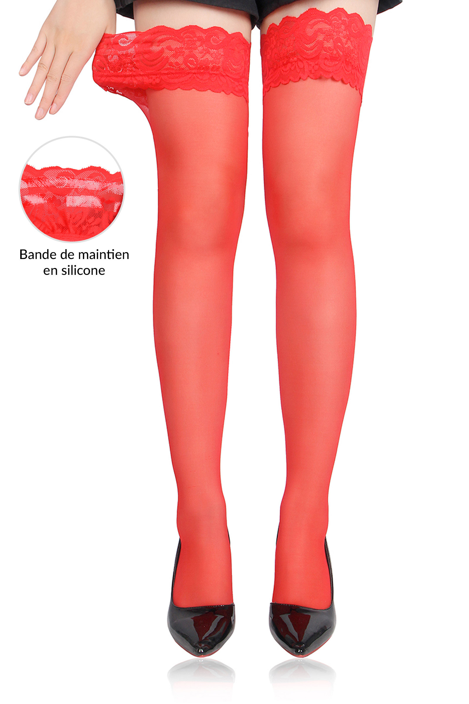 LINGERIE Paris Hollywood - Meias Autofixantes T.U. Paris Hollywood - Meias Autofixantes T.U.