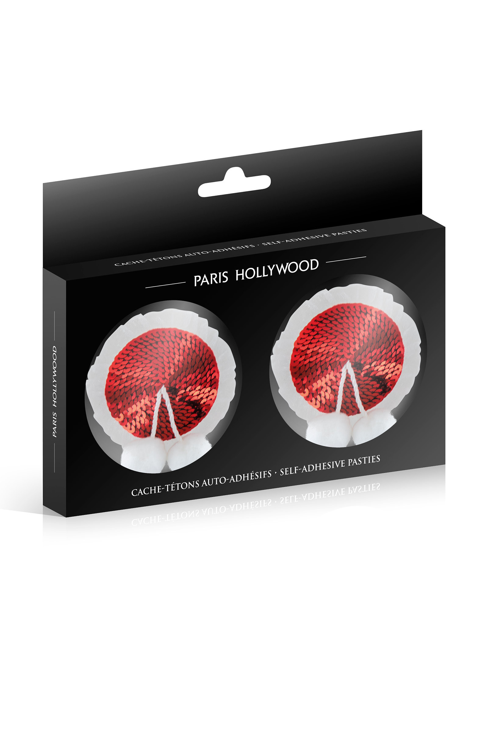 LINGERIE Paris Hollywood - Tapa Mamilos Pompons Paris Hollywood - Tapa Mamilos Pompons