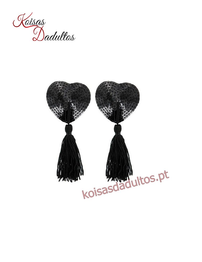 LINGERIE Acessórios Peito e Mamilos Tapa Mamilos Coração