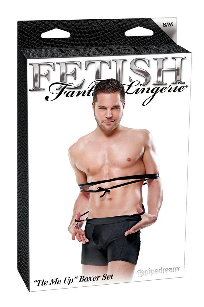 LINGERIE Boxer com algemas de atilhos Boxer com algemas de atilhos