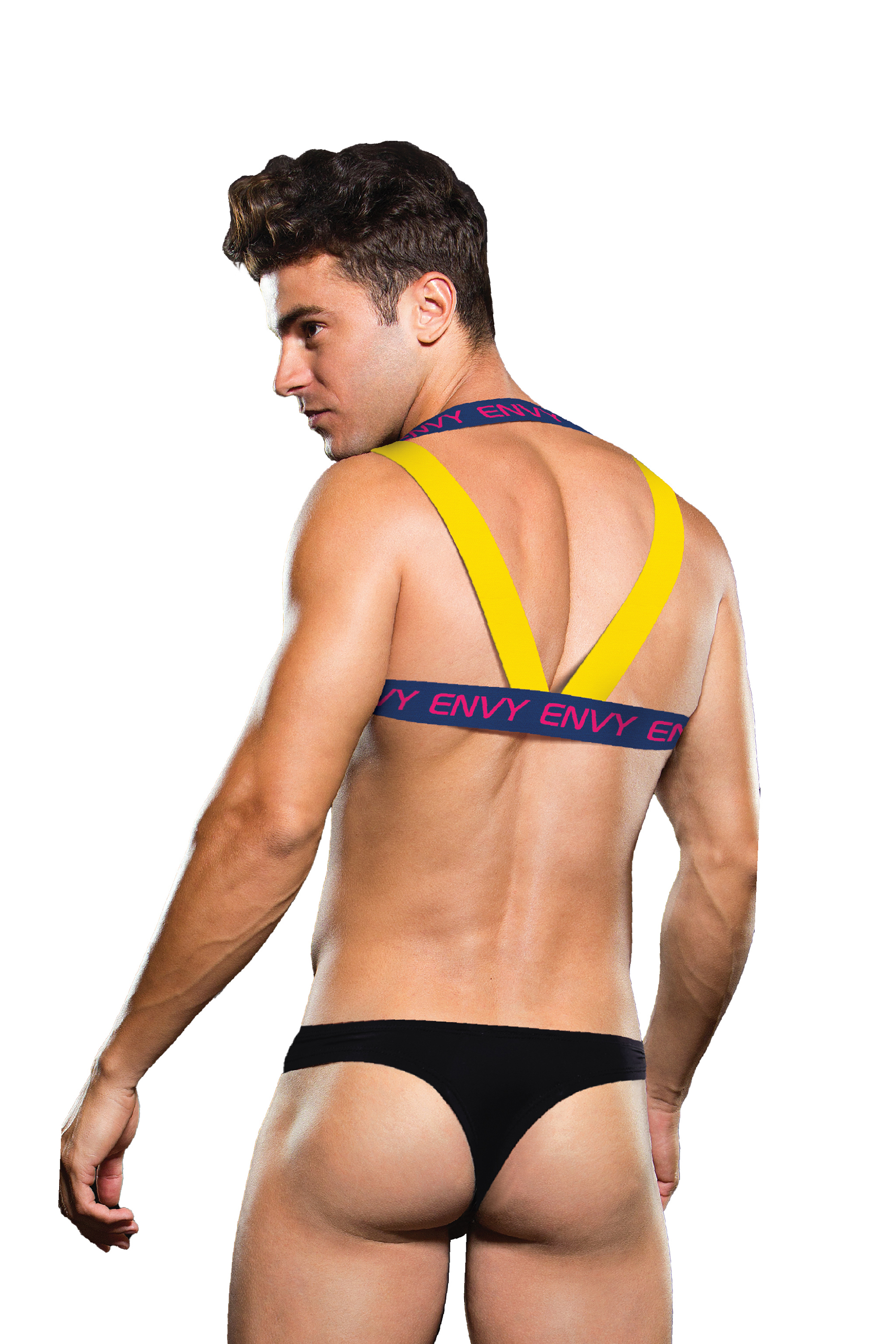 LINGERIE ENVY LOGO HARNESS BLUE YELLOW L/XL ENVY LOGO HARNESS BLUE YELLOW L/XL