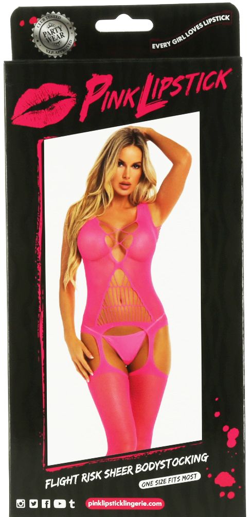 7227034pnkos Bodystocking Rede OS Bodystocking Rede OS