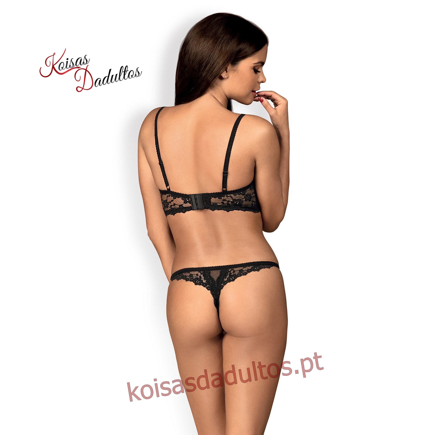 LINGERIE Conjunto Letica - Obsessive S/M Conjunto Letica - Obsessive S/M