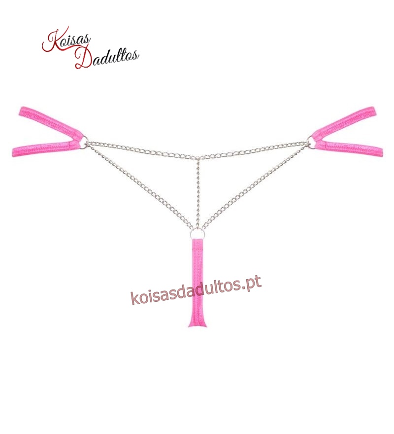 DIA DOS NAMORADOS Lingerie Ela Tanga Chainty - Obsessive Tanga Chainty - Obsessive
