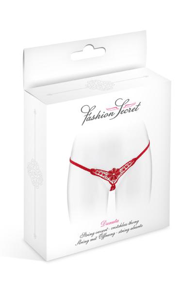 LINGERIE Lingerie Mulher Cuecas Tanga de Renda Danuta Tanga de Renda Danuta