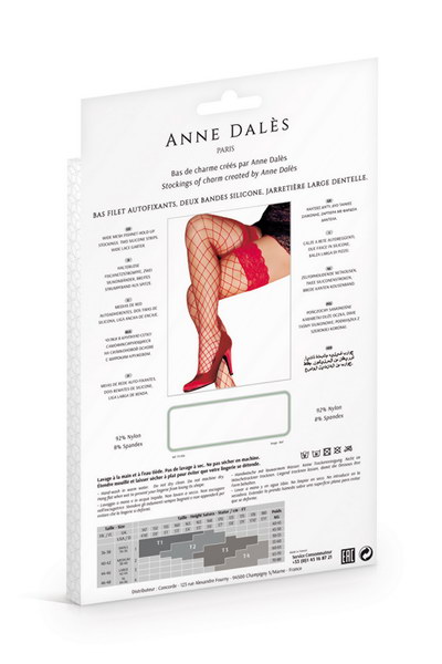 LINGERIE Meia de Rede Erica L Meia de Rede Erica L