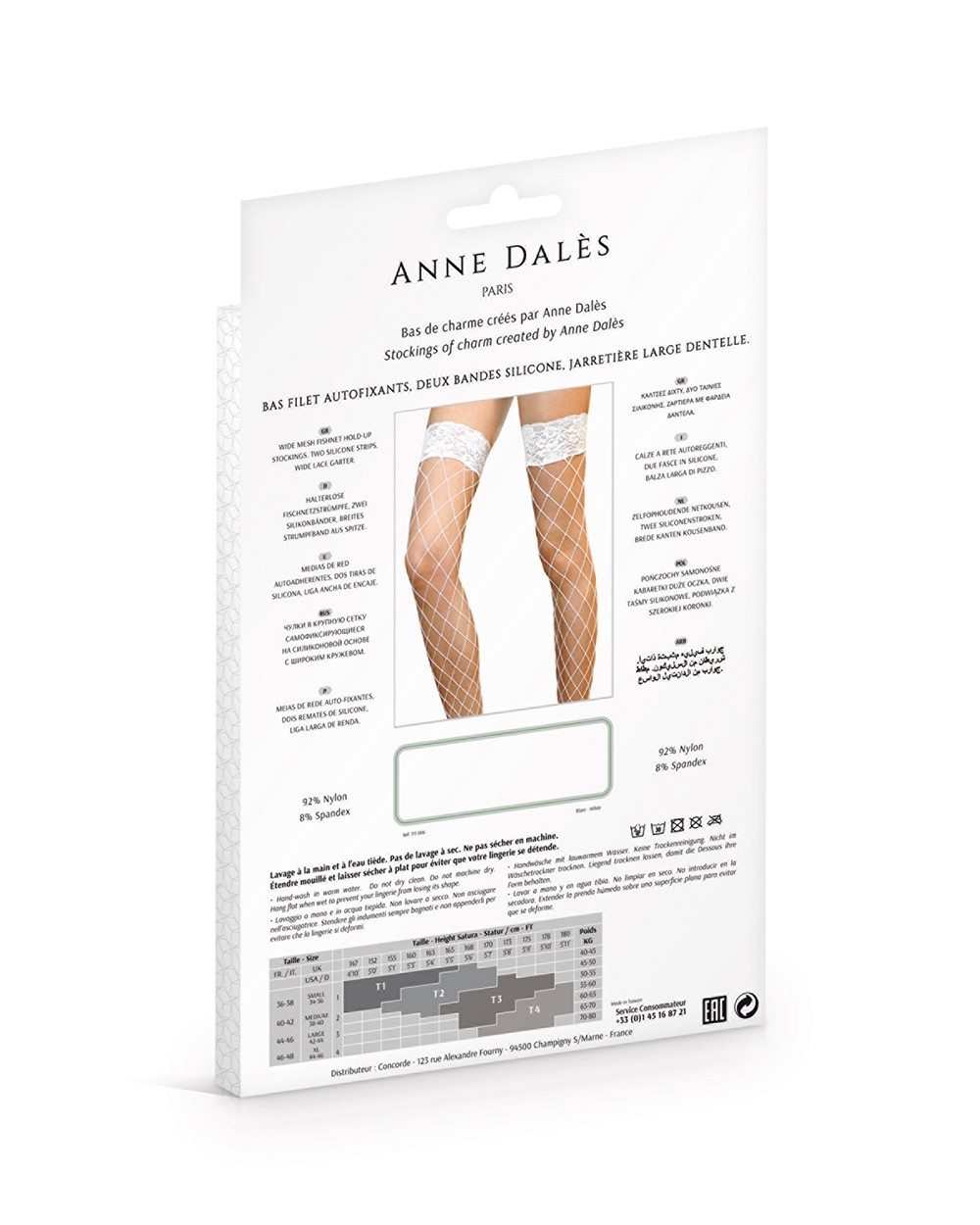 LINGERIE Meia de Rede Erica S Meia de Rede Erica S