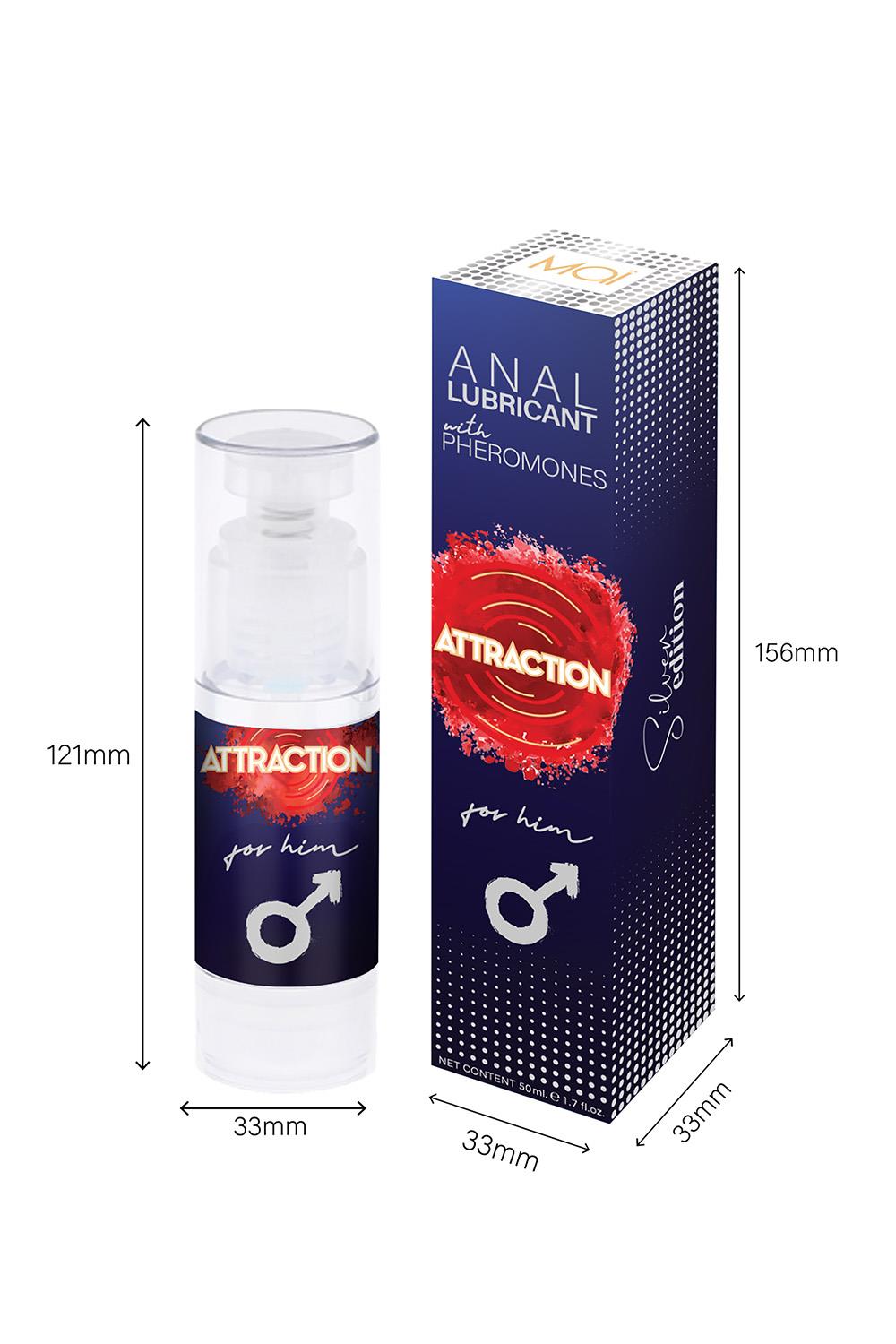 FEROMONAS Lubrificante Anal c/ Feromonas Homem Lubrificante Anal c/ Feromonas Homem