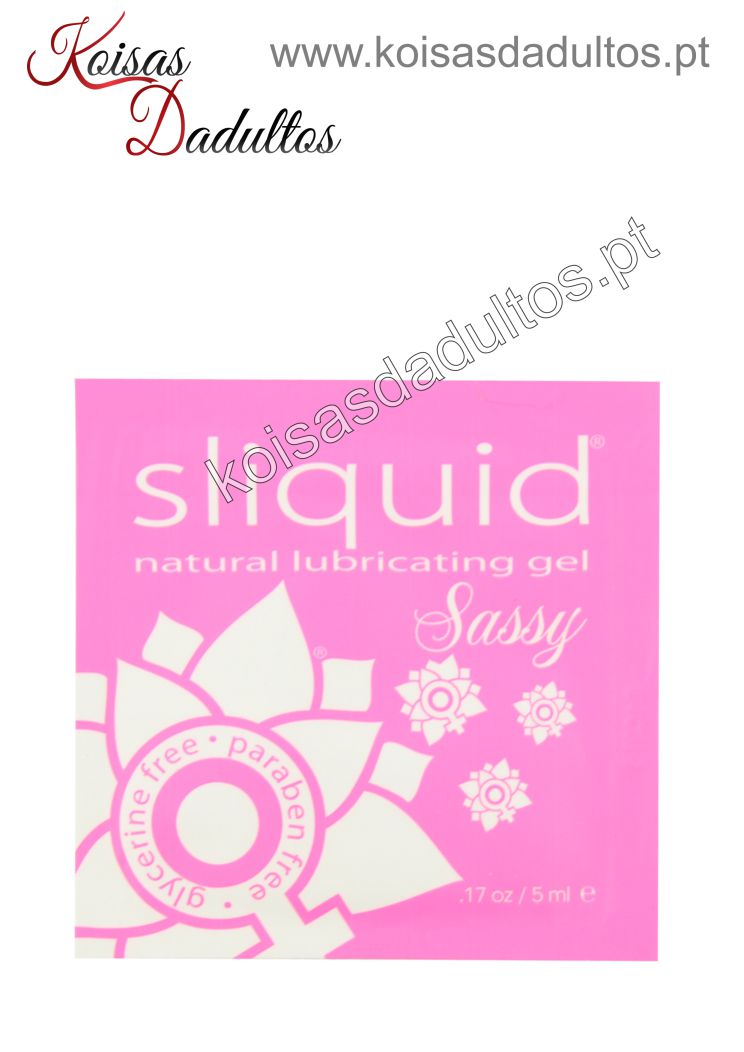 vegan Lubrificante em Saqueta Sliquid Sassy Lubrificante em Saqueta Sliquid Sassy