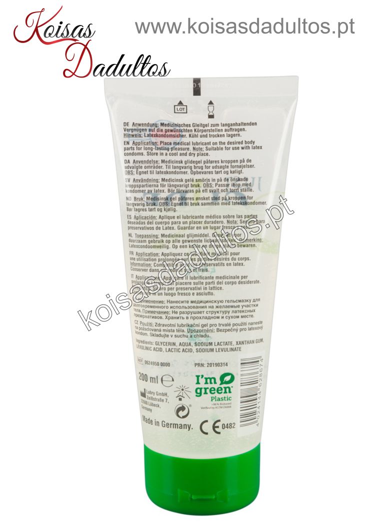 vegan Lubrificante Just Glide Bio Anal Lubrificante Just Glide Bio Anal