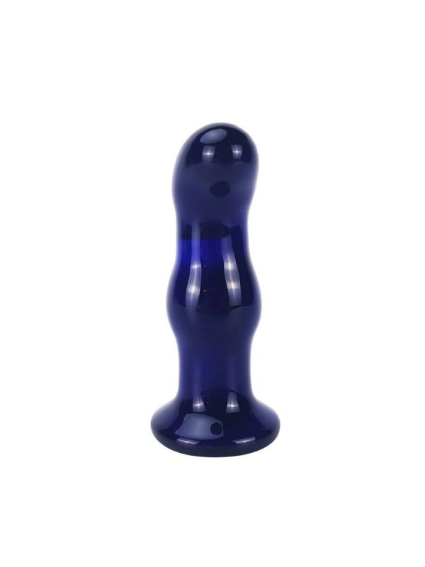 PRAZER ANAL Butt Plugs de Vidro Toy Joy Gleaming - Plug de Vidro com Vibra&ccedil;&atilde;o