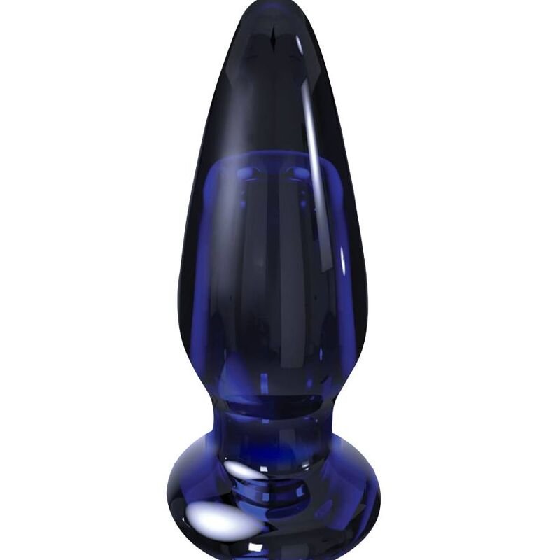 PRAZER ANAL Butt Plugs de Vidro Toy Joy Shining - Plug de Vidro com Vibra&ccedil;&atilde;o