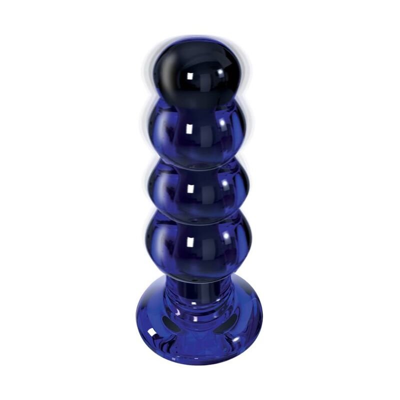 PRAZER ANAL Butt Plugs de Vidro Toy Joy Radiant - Plug de Vidro com Vibra&ccedil;&atilde;o