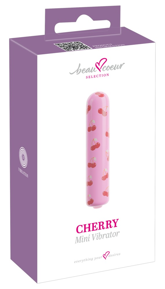 PRAZER FEMININO Mini Vibrador Cherry Mini Vibrador Cherry