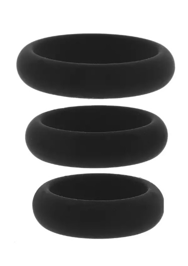 PRAZER MASCULINO Conjunto de 3 An&eacute;is Penianos Premium Stamina Conjunto de 3 An&eacute;is Penianos Premium Stamina