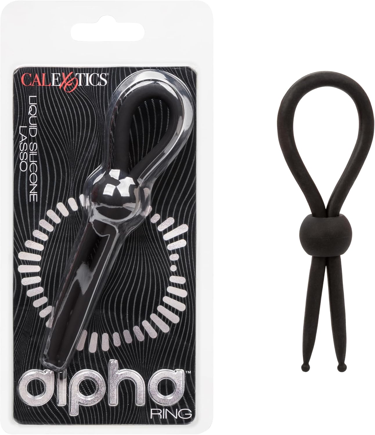 PRAZER MASCULINO Aneis Penianos Anel Alpha Silicone Lasso Anel Alpha Silicone Lasso