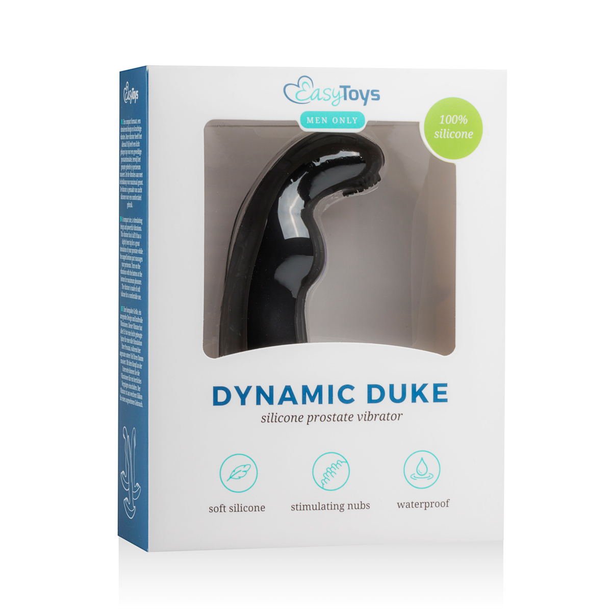 EXPLORA&Ccedil;&Atilde;O &Iacute;NTIMA Massajadores de Próstata Vibrador Pr&oacute;stata Dynamic Duke Ribbed