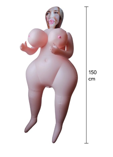 PRAZER MASCULINO Masturbadores e Bonecas(os) Boneca Insufl&aacute;vel Heavy Heather Boneca Insufl&aacute;vel Heavy Heather