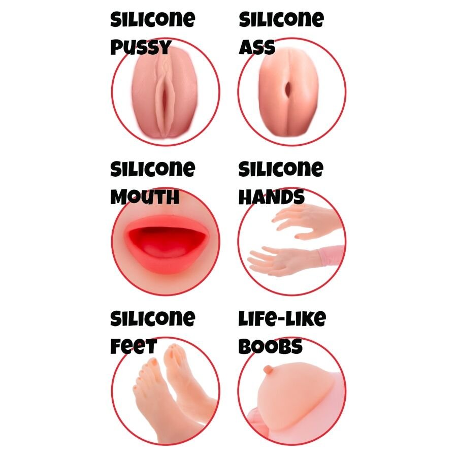 PRAZER MASCULINO Masturbadores e Bonecas(os) Boneca Insufl&aacute;vel Lusty Lola Boneca Insufl&aacute;vel Lusty Lola