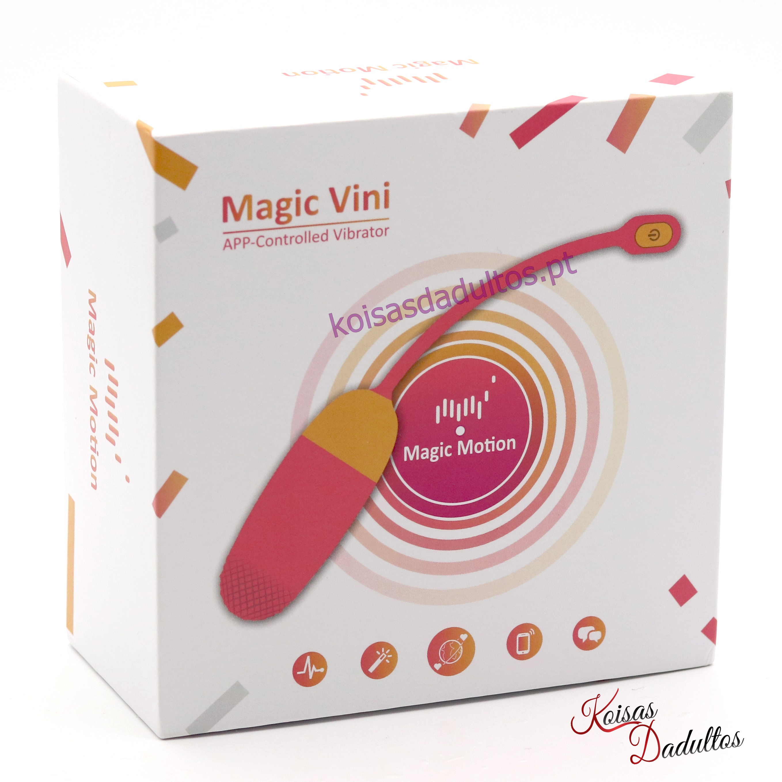 comando Ovo Vibratório Vini App - Magic Motion Ovo Vibratório Vini App - Magic Motion