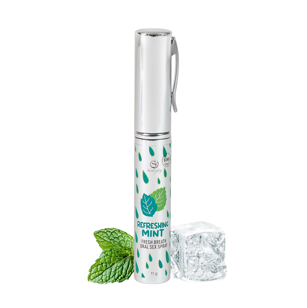 vegan Spray para Sexo Oral Menta
