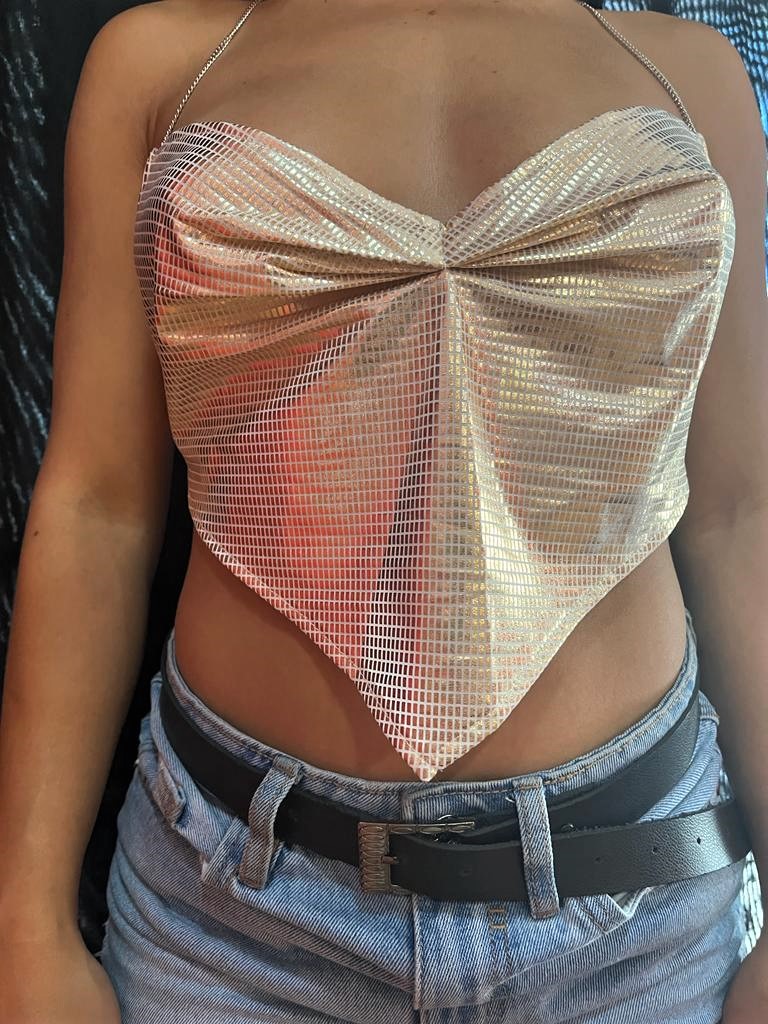 LINGERIE Top Alça Metálica S Top Alça Metálica S