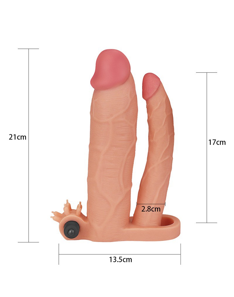 AUMENTO PÉNIS Extensões Para Pénis Extensão Dulpo Pénis (7,6 cm) Extensão Dulpo Pénis (7,6 cm)