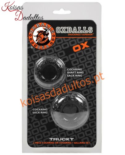  Ele e Ele Conjunto 2 Anéis Oxballs Conjunto 2 Anéis Oxballs