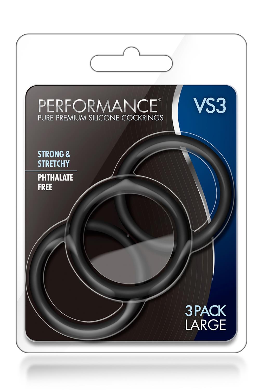 SEXTOY HOMEM Performance VS3 Cock Rings Large Performance VS3 Cock Rings Large