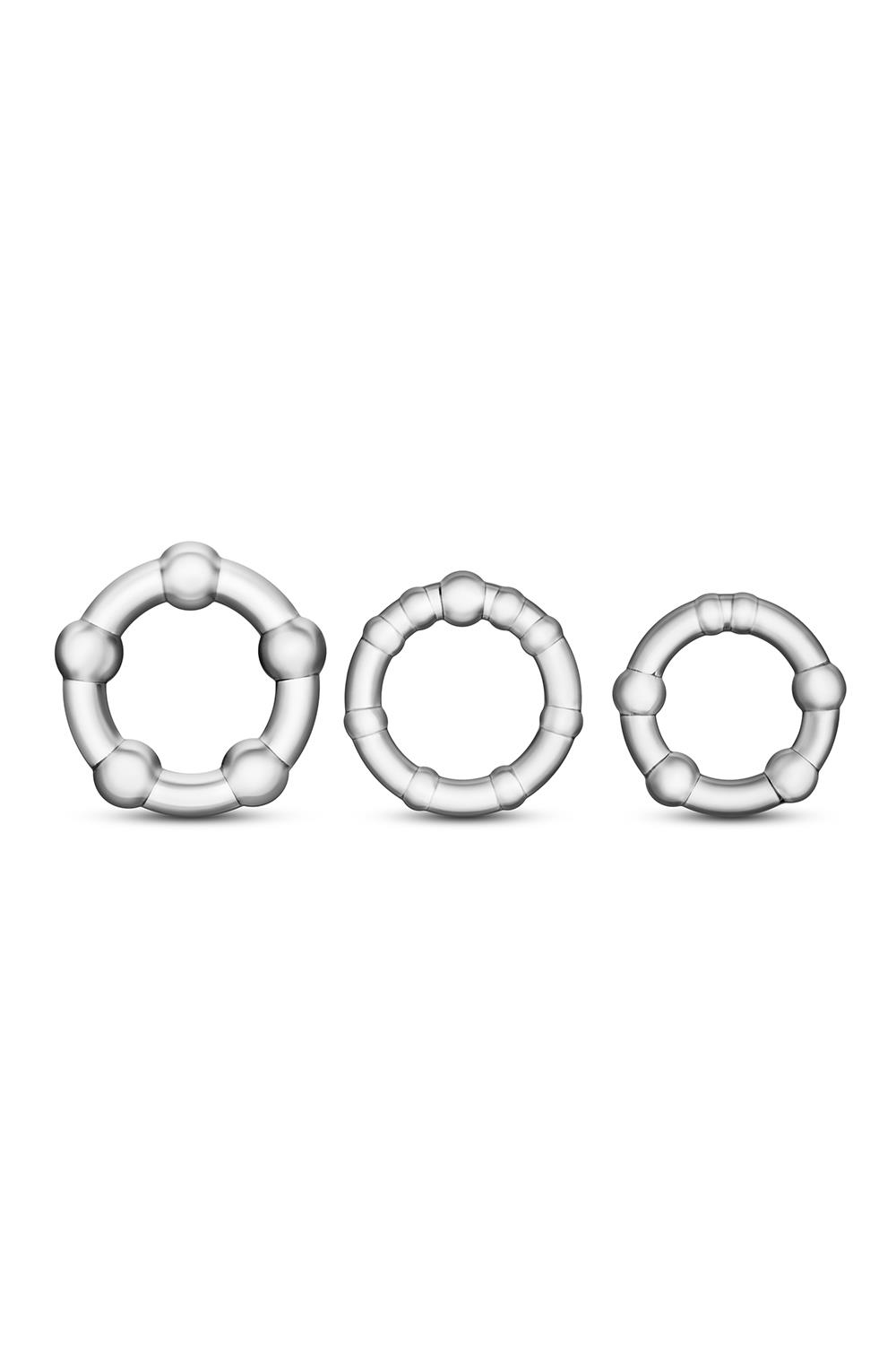 SEXTOY HOMEM STAY HARD BEADED COCKRINGS STAY HARD BEADED COCKRINGS