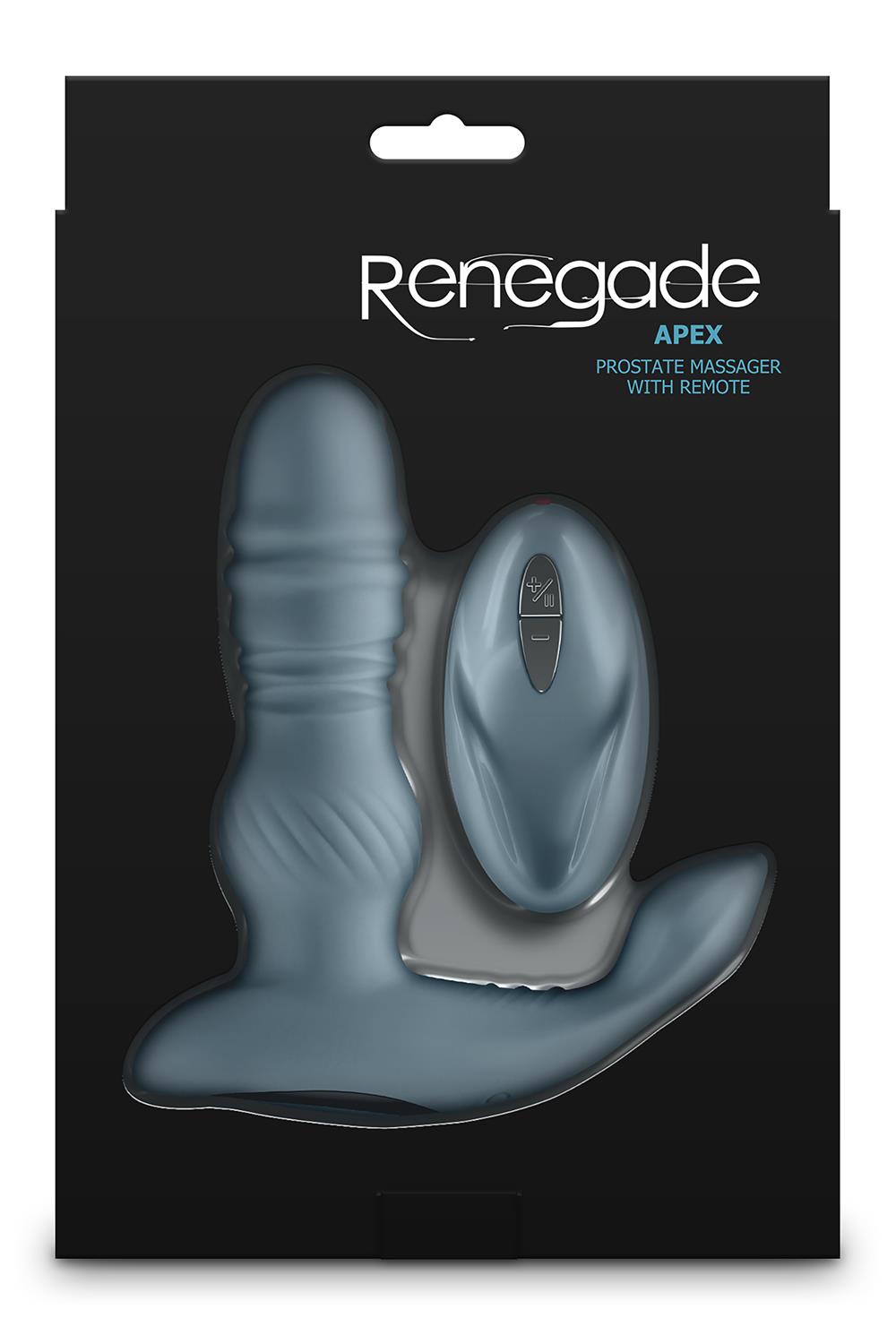 SEXTOY HOMEM Massajadores de Próstata RENEGADE-APEX-PROSTATE-MASSAGER-WITH-REMOTE-GREY RENEGADE-APEX-PROSTATE-MASSAGER-WITH-REMOTE-GREY