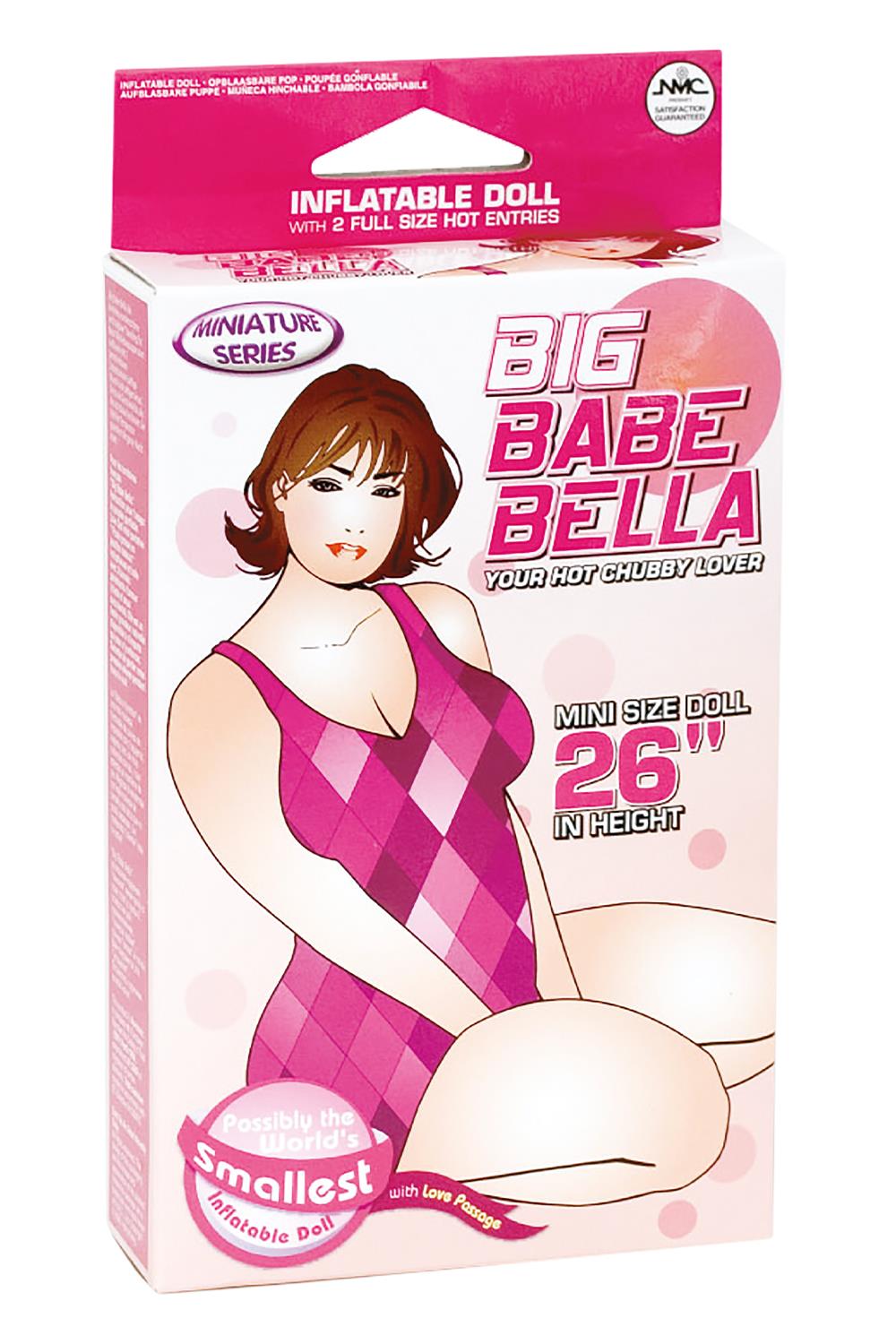 SEXTOY HOMEM Masturbadores e Bonecas(os) Big Babe Bella Mini Doll