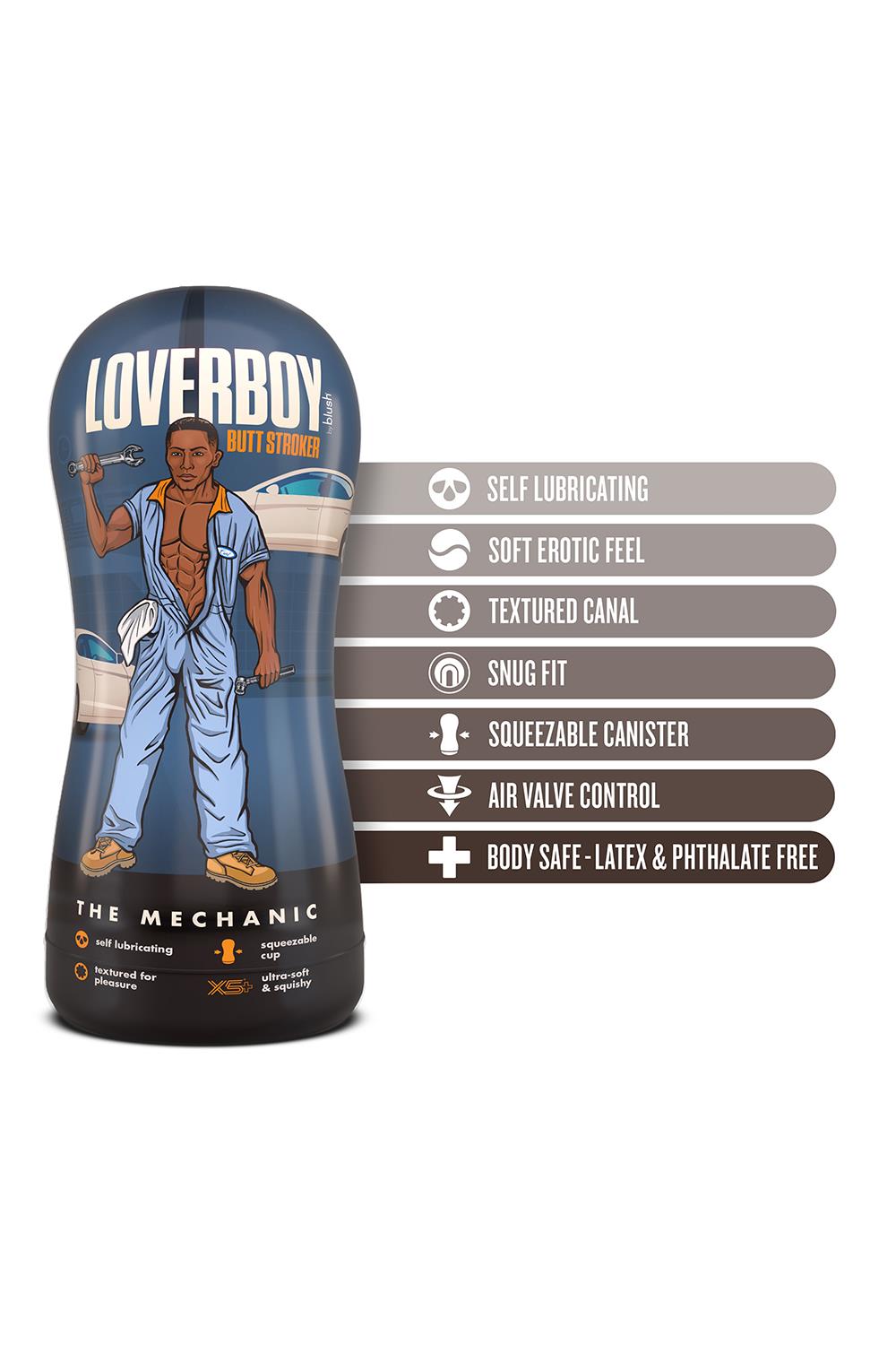 SEXTOY HOMEM Masturbador Loverboy O Mecânico Masturbador Loverboy O Mecânico