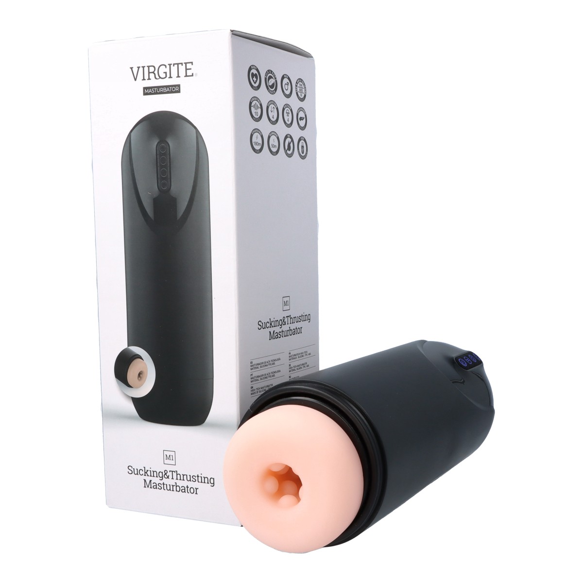SEXTOY HOMEM MASTURBADOR M1 SUCTION / SUBE Y BAJA / VIBRACION MASTURBADOR M1 SUCTION / SUBE Y BAJA / VIBRACION