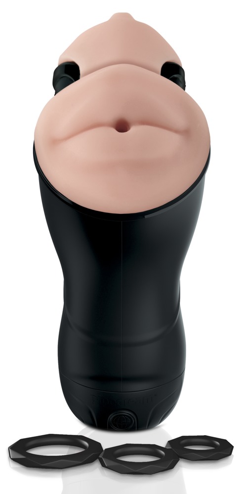 4906 PDX Double Penetration Vibrating Stroker