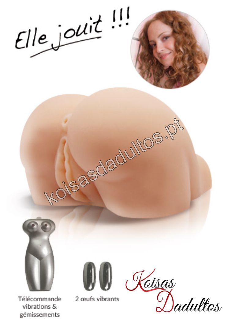 comando Masturbador Vagina e Ânus c/ Vibração Masturbador Vagina e Ânus c/ Vibração