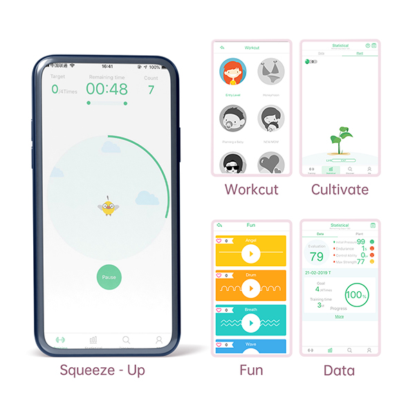 andro Estimulador c/ Aplicação Smart Kegel Estimulador c/ Aplicação Smart Kegel