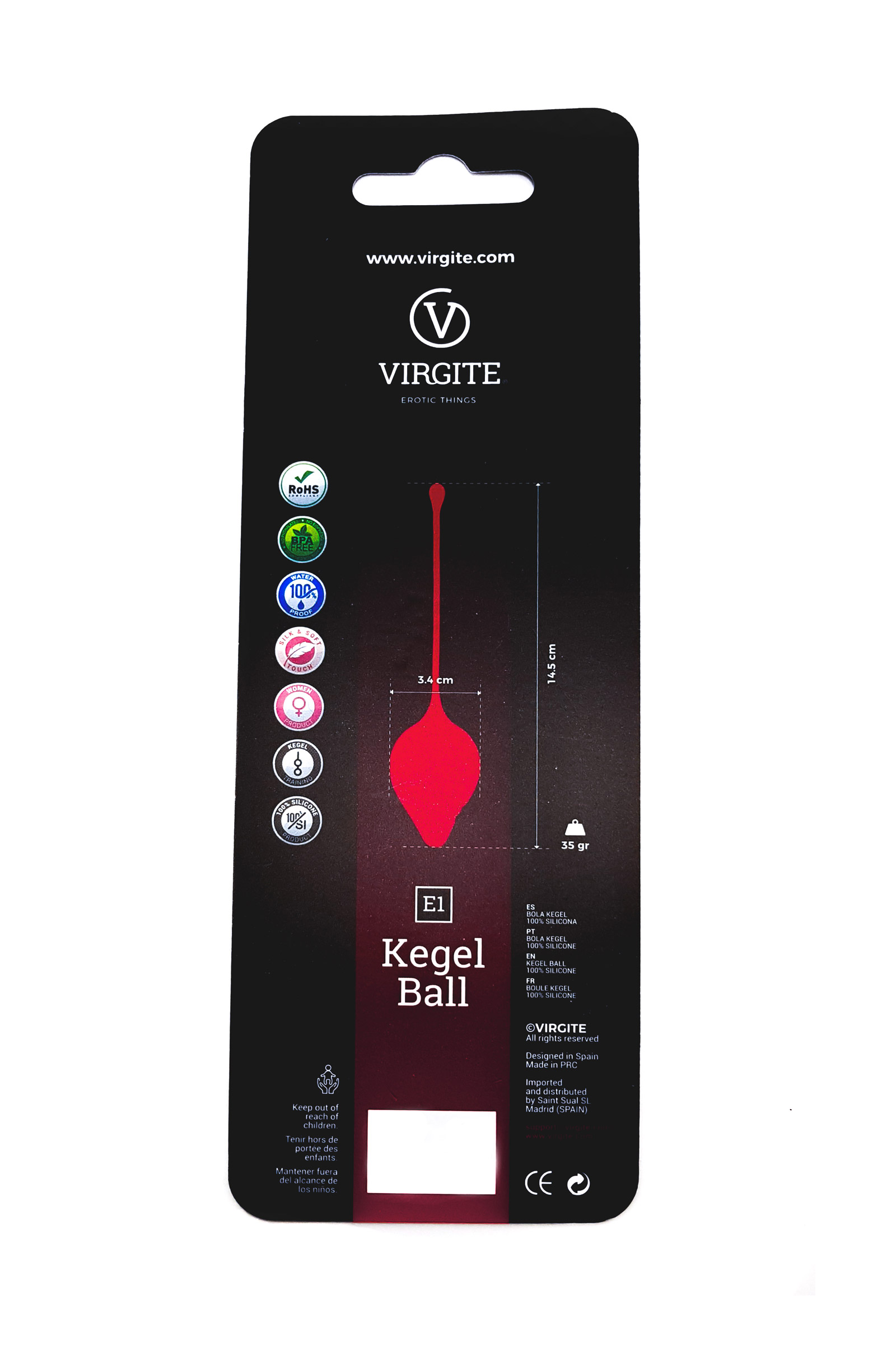 5011060050 Bola Chinesa Rosa Virgite Bola Chinesa Rosa Virgite
