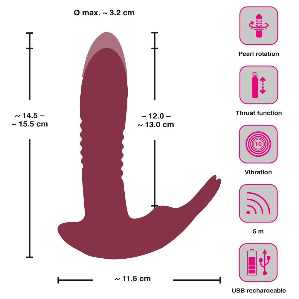super JAVIDA-RC-HANDS-FREE-3-FUNCTION-VIBRATOR JAVIDA-RC-HANDS-FREE-3-FUNCTION-VIBRATOR